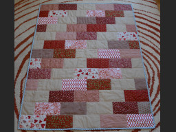 couverture coton en patchwork