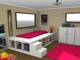MagicaVoxel room