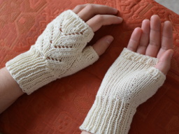 Mitaines au tricot