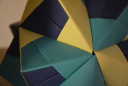 Sonobe stellated icosahedron